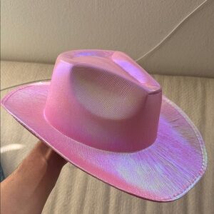 Iridescent Pink Cowboy Hat